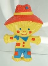 70s VTG (Y) Avon Fragrance Glace Pin Pal - Peter Patches Scarecrow - Chr... - £11.55 GBP