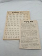 Avalon Hill World War II D-day Play By Mail Kit - £16.74 GBP