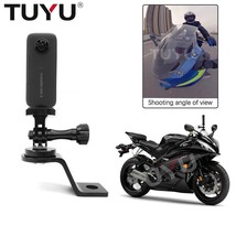 Tuyu Motorcycle Rearview Mirror Mount Aluminum Bracket Fixed Holder Stent For In - £27.51 GBP