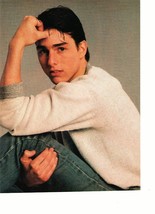 Tom Cruise Rob Lowe teen magazine pinup clipping shirtless jeans Teen Beat - £2.61 GBP