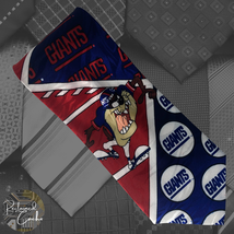 Vintage Molto Mens NFL New York Giants Sylvester the Cat Tasmanian Devil Necktie - £16.03 GBP