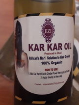 Chadian karkar oil hair growth Serum for hair darkening, hair growth, mo... - $21.00