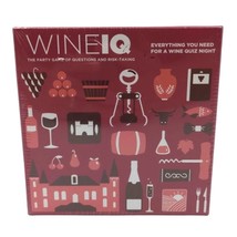 Wine IQ Party Game SEALED UNOPENED Drink Questions Trivia Holiday Party ... - £11.69 GBP