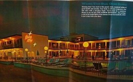 String Ray Motor Inn Ocean City NJ Vintage Brochure Original New Jersey 1966  - £31.51 GBP