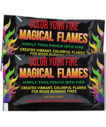 Color Magical Flames Create Colorful &amp; Vibrant Flames for Fire Pit - (25... - $34.78
