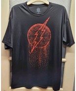 The Flash T Shirt~Size XXL~DC Comics~black\red~Super Heroes~2XL~Symbol - £6.88 GBP