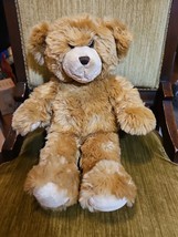 Build a Bear Workshop Curly Brown Tan Plush Teddy Toy Stuffed Animal Doll - $19.75