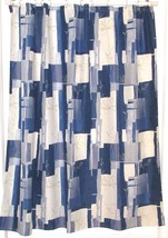 JC Penney Home Collection City Scene Mixed Floral Fabric Shower Curtain #718619 - $15.99