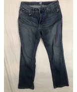 Lee Light Blue Jeans Regular Fit Straight Leg Mid Rise 14p - £6.11 GBP