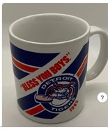 Vintage Detroit Tigers MLB 1985 Bless You Boys Souvenir Coffee Mug Go 4 ... - £10.39 GBP