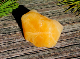 Orange Calcite 162g Chakra Energy Healing Stone Meditation Uplifting Vibrations - £12.82 GBP