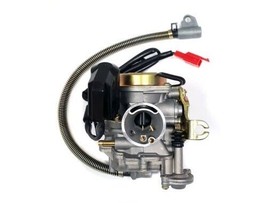 Performance Adjustable Carburetor 20mm GY6 4 Stroke 50cc 80cc Mopeds Sco... - $30.81