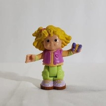 Fisher Price Little People Sarah Lynn Hiker with Butterfly 3" - $9.74