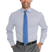 Nick Graham Dress Shirt with Neck Tie Blue Men&#39;s Sz XL 17-17.5 35/35 NWT - $18.01