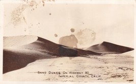 Sand Dunes Imperial County California CA RPPC Postcard E16 - $9.99