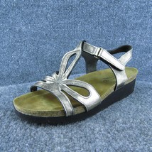 Naot  Women Gladiator Sandal Shoes Bronze Leather Size 7 Medium - $27.72