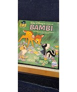 Walt Disney Bambi Vanilla Record and booklet [ENT10209] - $59.00