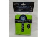 (1) (50) Pack Max Protection Light Green Standard Size Alpha Sleeves #70... - £18.68 GBP