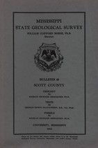 Scott County Geology and Fossils by Harlan R. Bergquist - Mississippi - £12.86 GBP