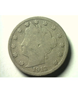 1912-D LIBERTY NICKEL GOOD+ G+ NICE ORIGINAL COIN BOBS COINS FAST 99c SH... - $3.50