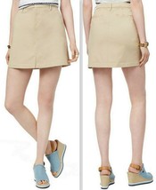 Tommy Hilfiger Women&#39;s Hollywood A-Line Mini Skirt, Khaki Size 16 - £23.10 GBP
