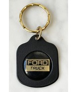 Vintage Ford Truck Key Chain Black and Gold Logo Metal Keychain - £15.11 GBP