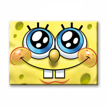 SpongeBob SquarePants Character Face Magnet Yellow - £8.65 GBP