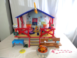 American Girl Doll Summer Camp Hangout Play Set + Accessories + Huge Lot - £128.55 GBP