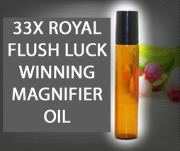 Free W $49 Haunted Oil 33X Royal Flush Jackpot Winning Magnifier For Luck Magick - £0.00 GBP