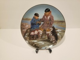 Collector Plate - People Of The Midnight Sun - 1244 Odark And Son Samik - £23.51 GBP