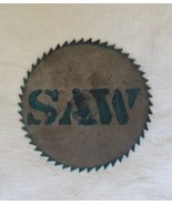 Vintage Circular Saw Blade for Decor, 3 7/8 inch diameter - £5.93 GBP