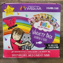 12 Pack Weruva Grain Free BFF OMG Rainbow A Go Go Cat Variety Pouches - £11.74 GBP