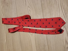 Vtg Brooks Brothers Boys Department Neck Tie Candy Cane Red Holiday Chri... - £11.17 GBP