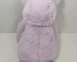 Jellycat Plush  purple bashful hippo medium 12&quot; stuffed animal - $15.58