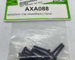 Axial Racing AXA088 M3 x 20mm Cap Head Black 10 pcs Screws RC Radio Cont... - $3.99