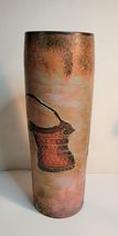 Tall Vase Hand Made in Greece 12" Tall image 3