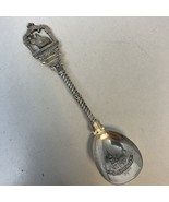 925 Sterling Silver Collectible 4.5” Spoon Budapest Souvenir Halazbastya - $29.65