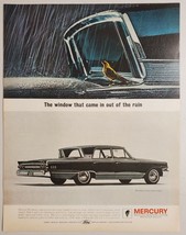 1963 Print Ad Mercury Monterey Custom 4-Door Sedan with Slant Rear Window - £11.73 GBP