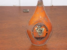 Vintage Hercules Black Sporting Powder Empty Tin Flask - $198.00