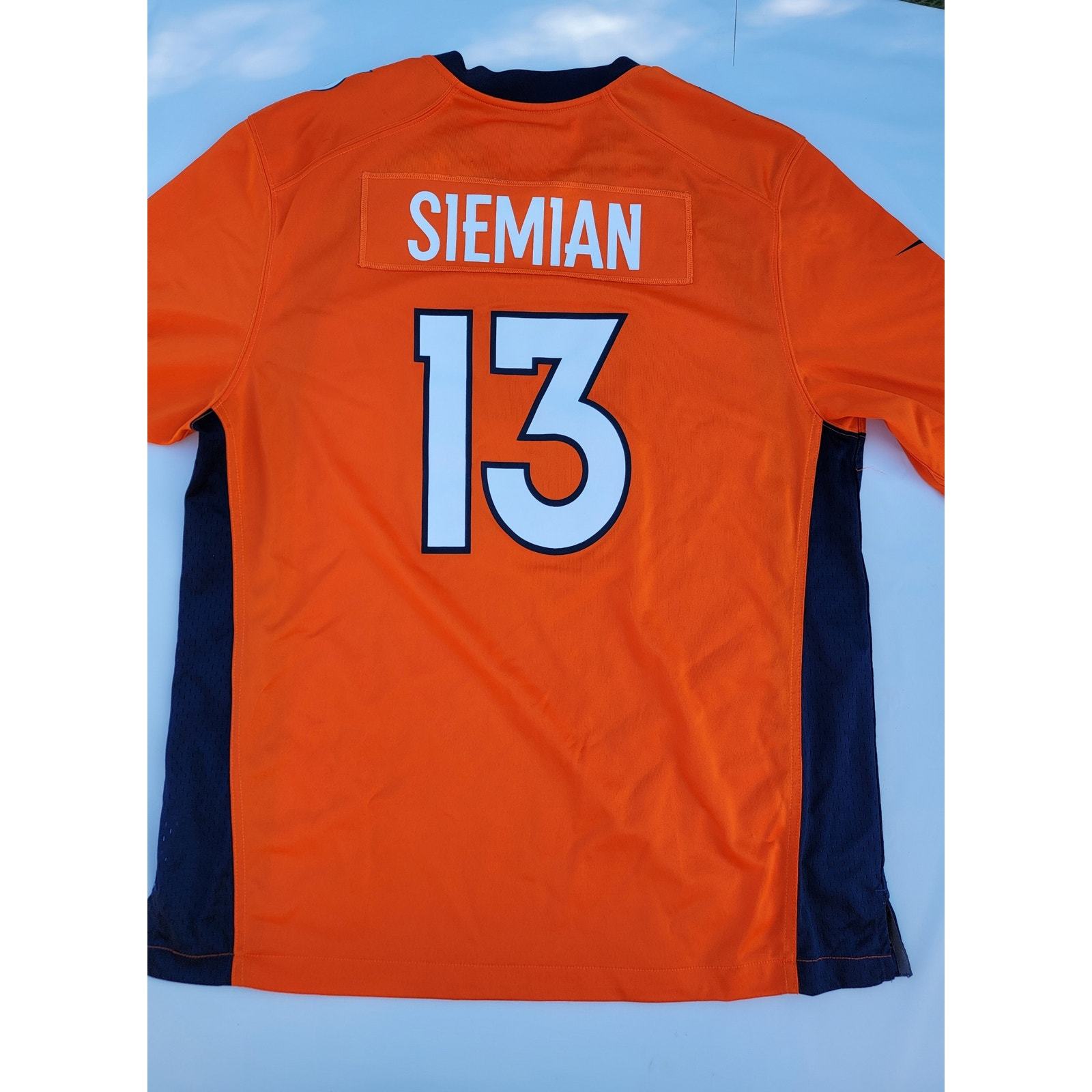 Denver Broncos #13 Trevor Siemian NFL Nike On Field Jersey Size Menโs XL Item image 2