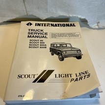 International Scout Service Repair Shop Manual CTS-2302 Book 80 800 800A... - £54.49 GBP