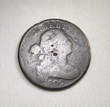 1802 Large Cent Good Details Coin AN687 - £58.88 GBP