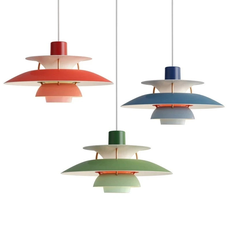  lamp danish designer led hanging light paulsen lustre suspension lamp high quality e27 thumb200