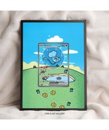 Mew Ex 232/091 Pokémon Extended Art Frame 5x7 - Paldean Fates - $736.10 MXN