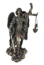 St. Michael Weighing Souls Statue Figure Saint Angel - £77.86 GBP
