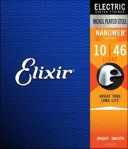 Elixir Nanoweb Electric, Light 10-46 - $14.99