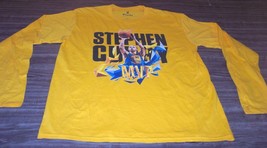 GOLDEN STATE WARRIORS STEPHEN CURRY NBA BASKETBALL MVP T-Shirt MENS LARG... - $24.74