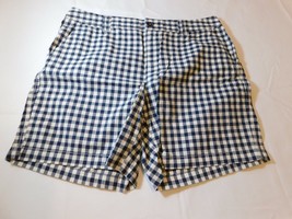 GH Bass &amp; Company Shorts Size 10 Misses women&#39;s Mariner Blue Plaid NWT NEW - £24.93 GBP