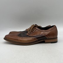 STACY ADAMS EMILE Wingtip Oxford Leather Casual Dress Shoe 25236-240 Tan... - £33.89 GBP