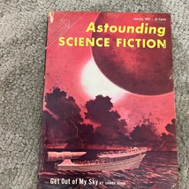 Astounding Science Fiction Pulp Magazine James Blish Volume 58 No 5 Jan 1957 - £9.66 GBP